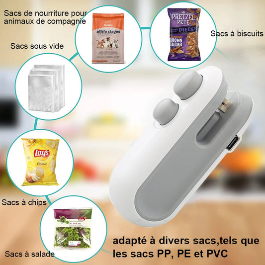 Mini Machine À Sceller Sacs Plastiques Alimentaires Portable Thermique - Sirius Flow
