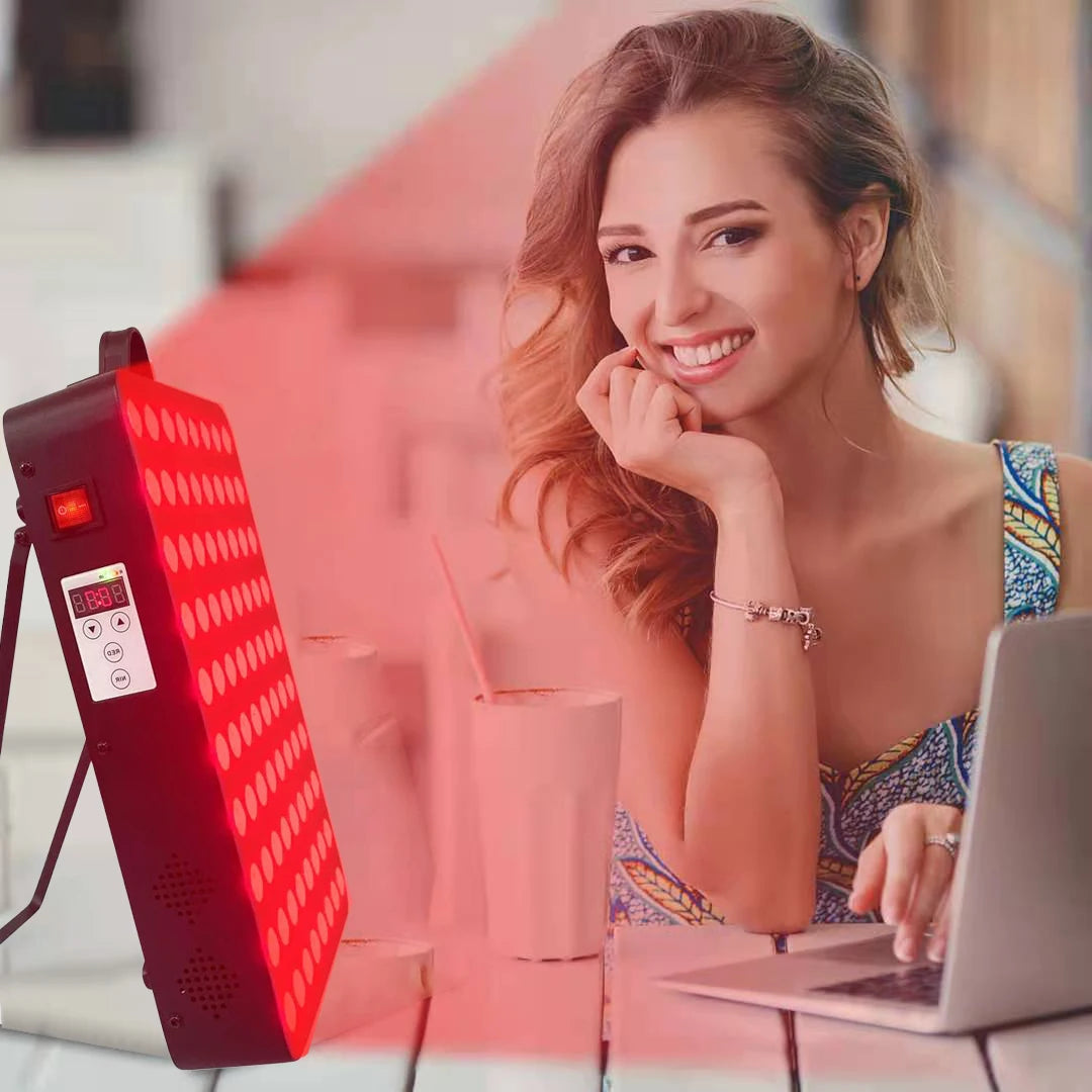 Appareil de thérapie par la lumière proche infrarouge et rouge 660 et 850nm, appareil à usage domestique, lampe de luminothérapie LED haute puissance pour Anti-âge, soulage les muscles by Sirius Flow