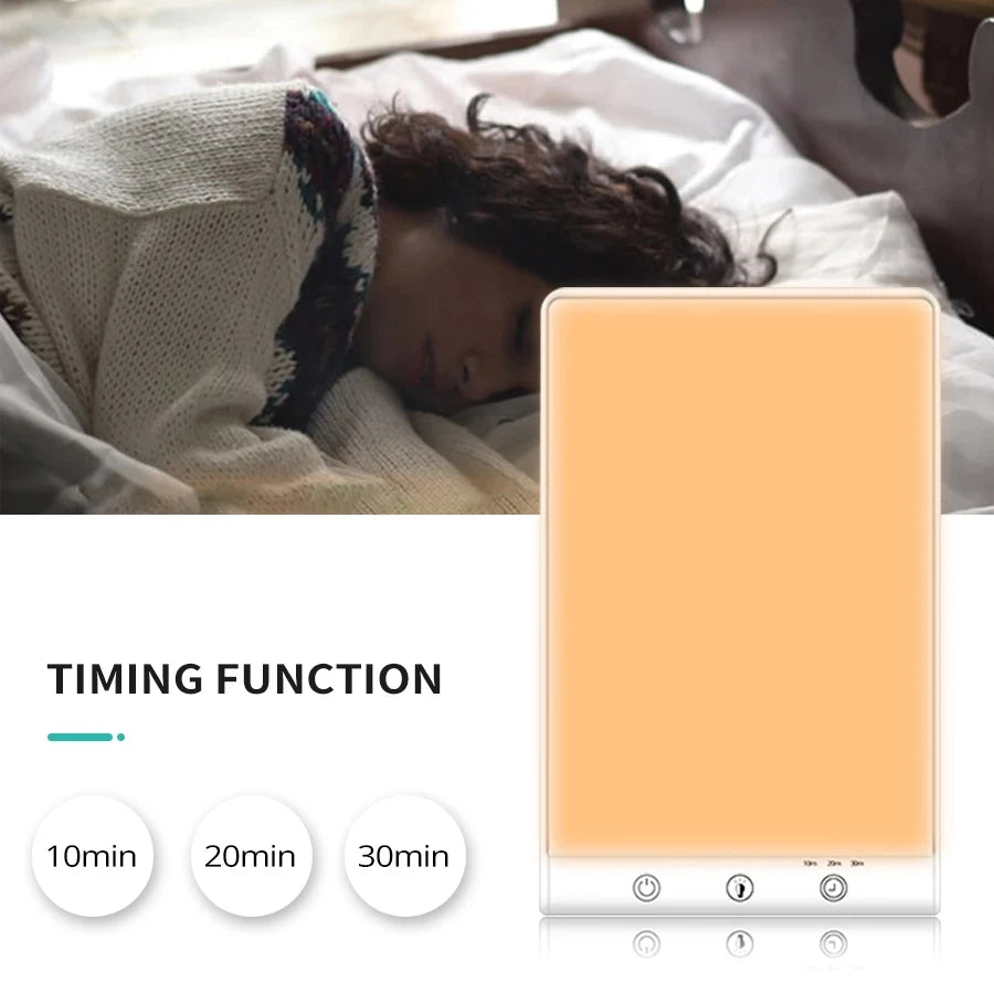 Lampe de thérapie à la lumière triste 5V, traitement des troubles affactifs saisonniers, photothérapie bionique, dépression de la lumière du soleil, lampe Anti-fatigue by Sirius Flow