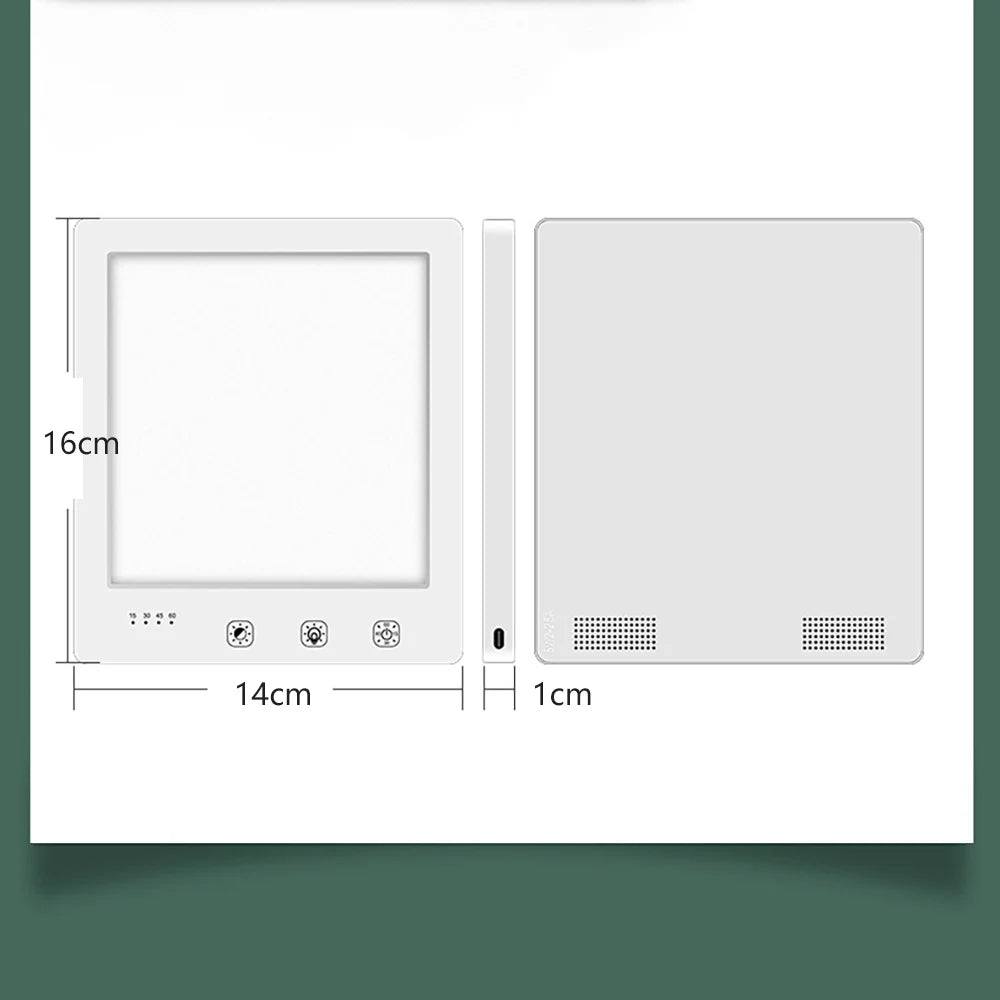 Lumière de photothérapie LED triste lumière du jour bionique trouble efficace lampe USB soulagement sans liste lumières de thérapie fatiguées bouton tactile by Sirius Flow