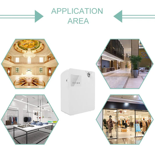 Diffuseur d'arôme pour désodorisant domestique, pulvérisateur d'aromathérapie, dispositif de parfum d'hôtel, Machine de parfum de pièce intelligente, contrôle par application by Sirius Flow