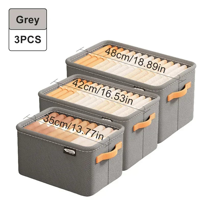 Organisateur de vêtements épais, armoires de rangement pour pantalons et pulls, tiroirs, boîte de rangement pour jeans, garde-robe, organisateurs de vêtements by Sirius Flow