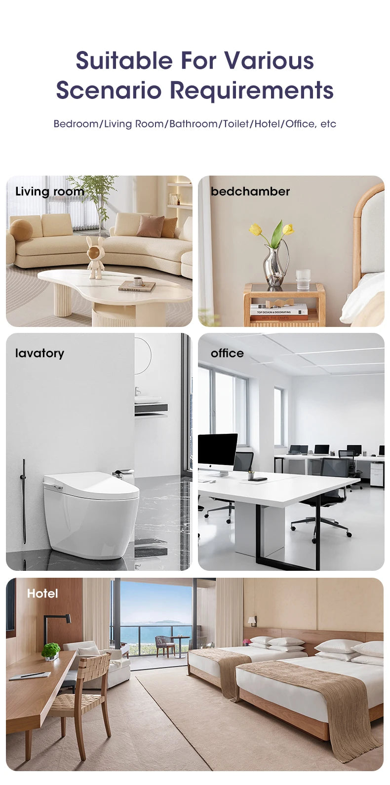 Shangri-la – diffuseur de bureau et maison, Machine d'aromathérapie, purificateur d'air intelligent USB avec affichage, pour voiture, salle de bain, désodorisation de l'air by Sirius Flow