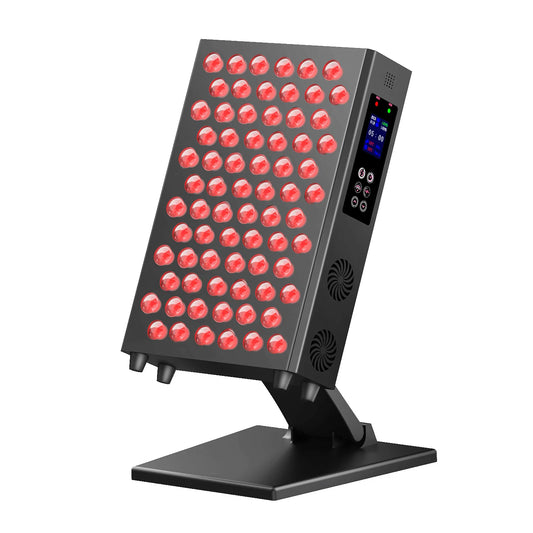 Thérapie par la lumière rouge 105W pour le visage et le corps, panneau de thérapie par la lumière proche infrarouge 850nm, dispositif LED à double puce pour soulager la douleur corporelle by Sirius Flow