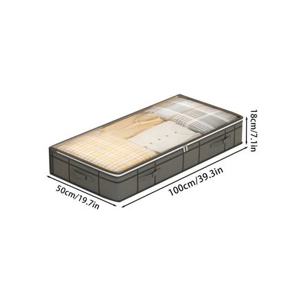 Grand sac de rangement pour vêtements sous le lit, 1 pièce, sac de rangement pliable pour vêtements, couette, sac pour chien, sac de rangement pour dortoir de chambre à coucher by Sirius Flow