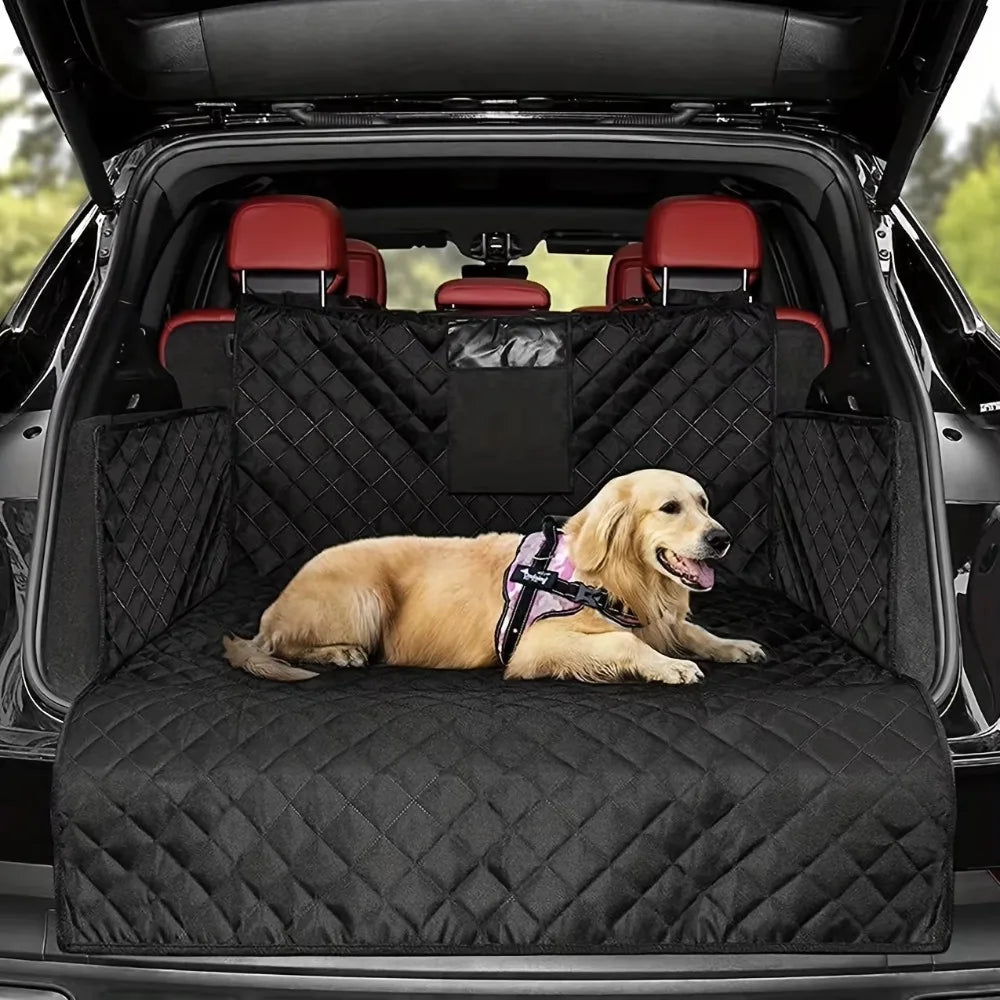 Housse de siège de voiture pour chien, résistante à l'usure, pour SUV, imperméable, Portable, Durable, protège le véhicule, facile à installer by Sirius Flow