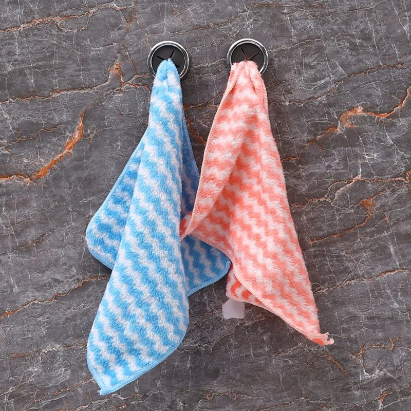 Porte-serviettes auto-adhésif, 4/1 pièces, organisateurs muraux de salle de bains, crochets à serviettes, support de rangement, chiffons de cuisine, Clips pour torchons by Sirius Flow