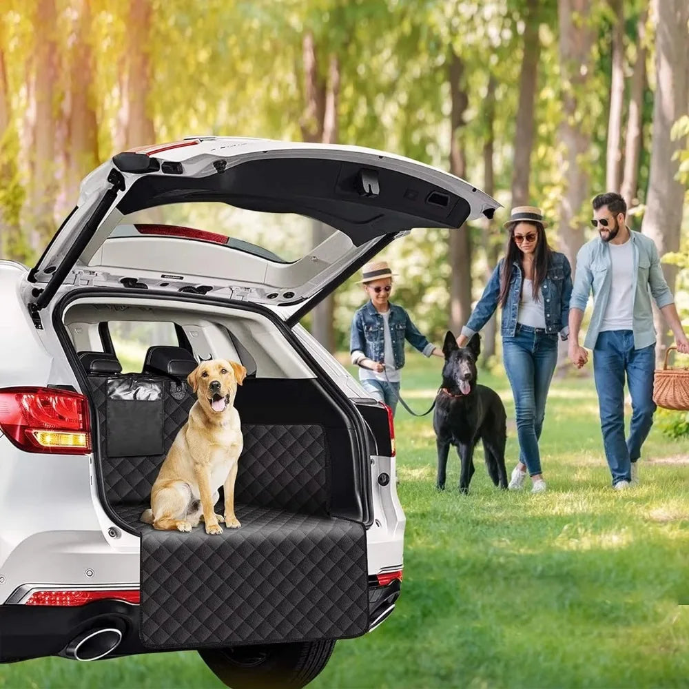 Housse de siège de voiture pour chien, résistante à l'usure, pour SUV, imperméable, Portable, Durable, protège le véhicule, facile à installer by Sirius Flow