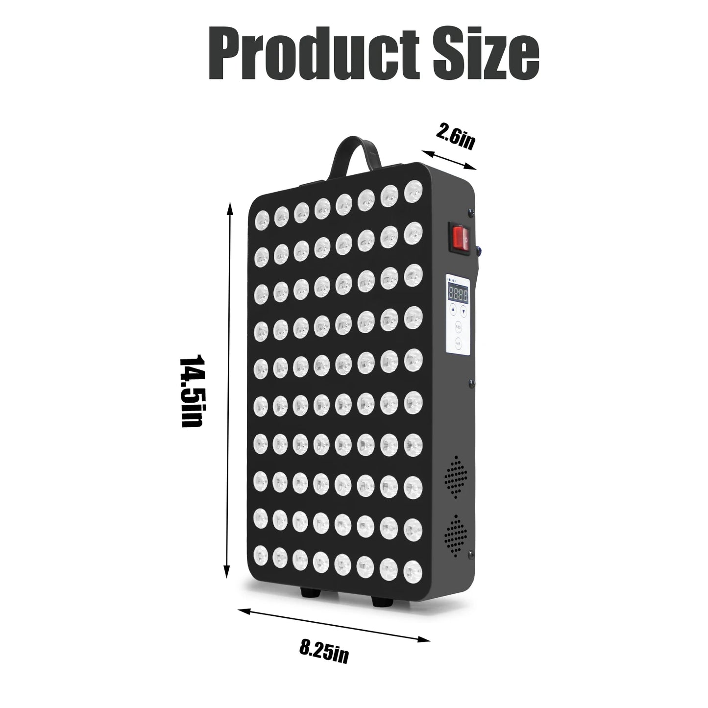 Appareil de thérapie par la lumière proche infrarouge et rouge 660 et 850nm, appareil à usage domestique, lampe de luminothérapie LED haute puissance pour Anti-âge, soulage les muscles by Sirius Flow