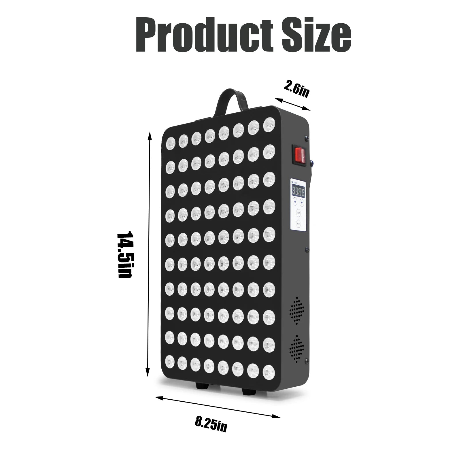 Appareil de thérapie par la lumière proche infrarouge et rouge 660 et 850nm, appareil à usage domestique, lampe de luminothérapie LED haute puissance pour Anti-âge, soulage les muscles by Sirius Flow