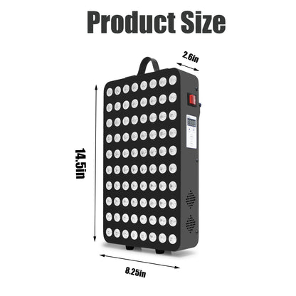 Appareil de thérapie par la lumière proche infrarouge et rouge 660 et 850nm, appareil à usage domestique, lampe de luminothérapie LED haute puissance pour Anti-âge, soulage les muscles by Sirius Flow