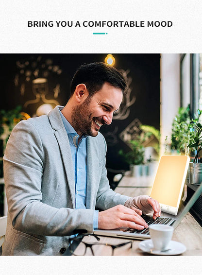 Lampe de thérapie à la lumière triste 5V, traitement des troubles affactifs saisonniers, photothérapie bionique, dépression de la lumière du soleil, lampe Anti-fatigue by Sirius Flow