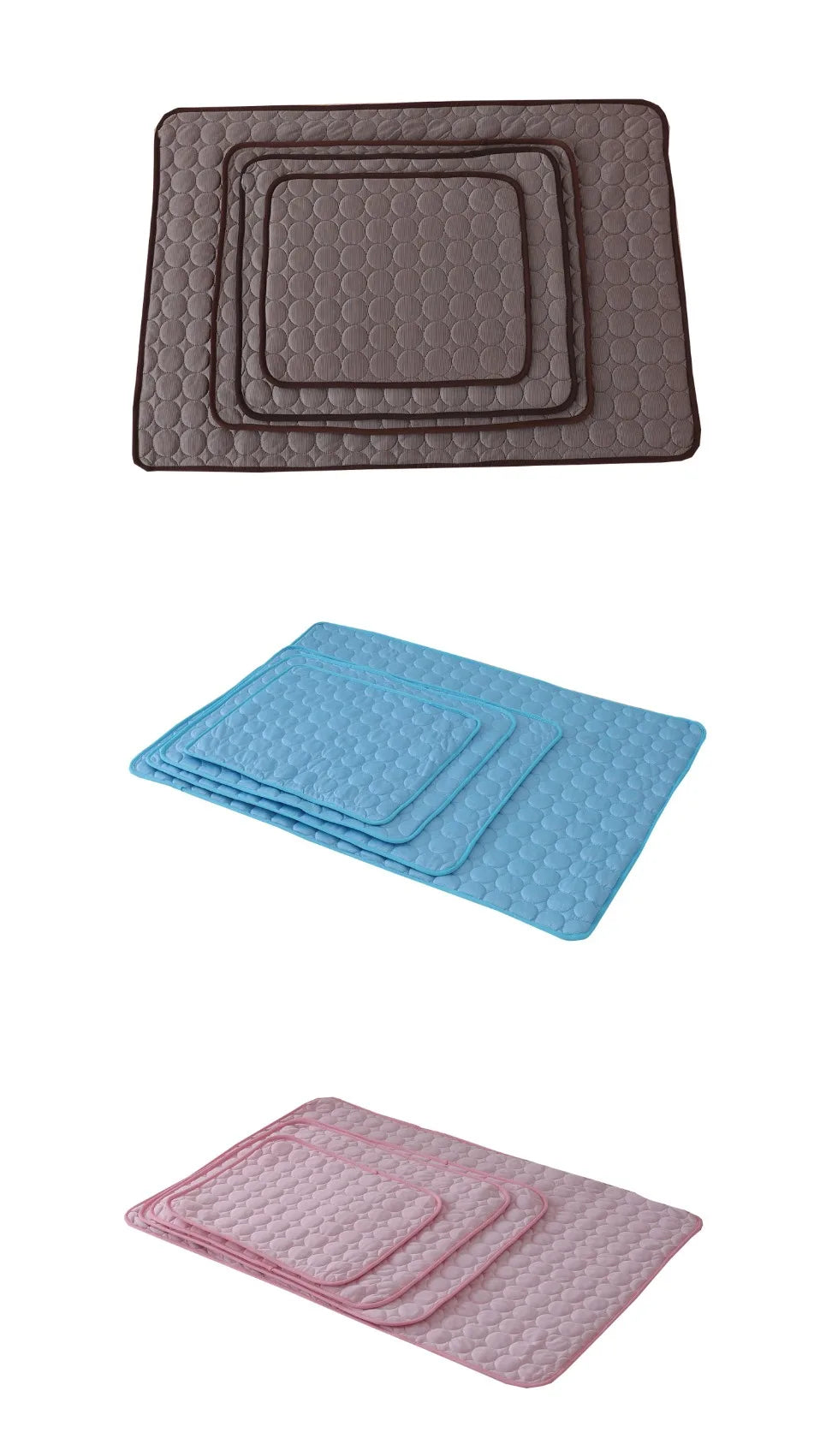 Tapis rafraîchissant pour chien, lit froid d'été pour animaux de compagnie, Extra Large pour petits et grands chiens, accessoires pour animaux de compagnie, couverture Durable pour chat, canapé, coussin de glace pour chat by Sirius Flow