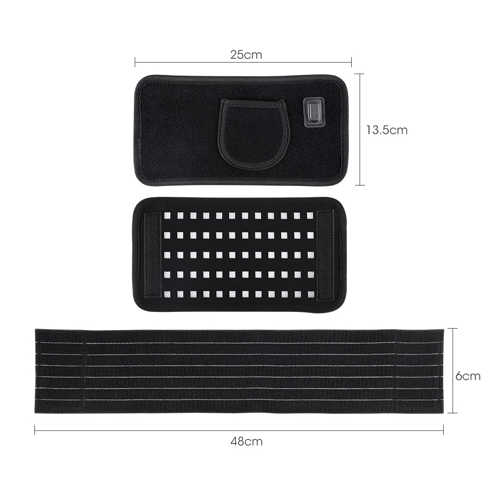 Coussin de thérapie à la lumière infrarouge rouge pour le visage et le corps, le dos, le genou, les mains, les pieds, les instituts de beauté LED, coussin chauffant portable, 660nm, 850nm by Sirius Flow