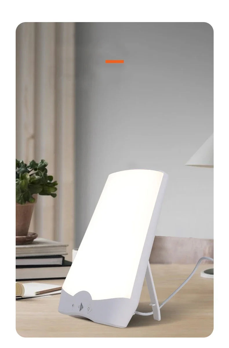 Lampe de photothérapie à LED pour trouble affectif à la lumière du jour bionique, veilleuse de thérapie fatiguée sans liste, gradation en continu, lampe d'instituts, SAD by Sirius Flow