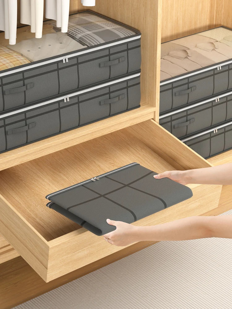 Grand sac de rangement pour vêtements sous le lit, 1 pièce, sac de rangement pliable pour vêtements, couette, sac pour chien, sac de rangement pour dortoir de chambre à coucher by Sirius Flow