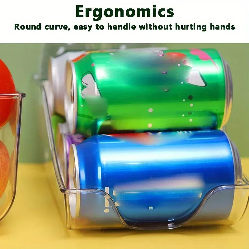 Boîtes de rangement de cuisine 1 pièce, boîtes de stockage de Soda, réfrigérateur congélateur, distributeurs de stockage, conteneur organisateur d'accessoires de cuisine by Sirius Flow