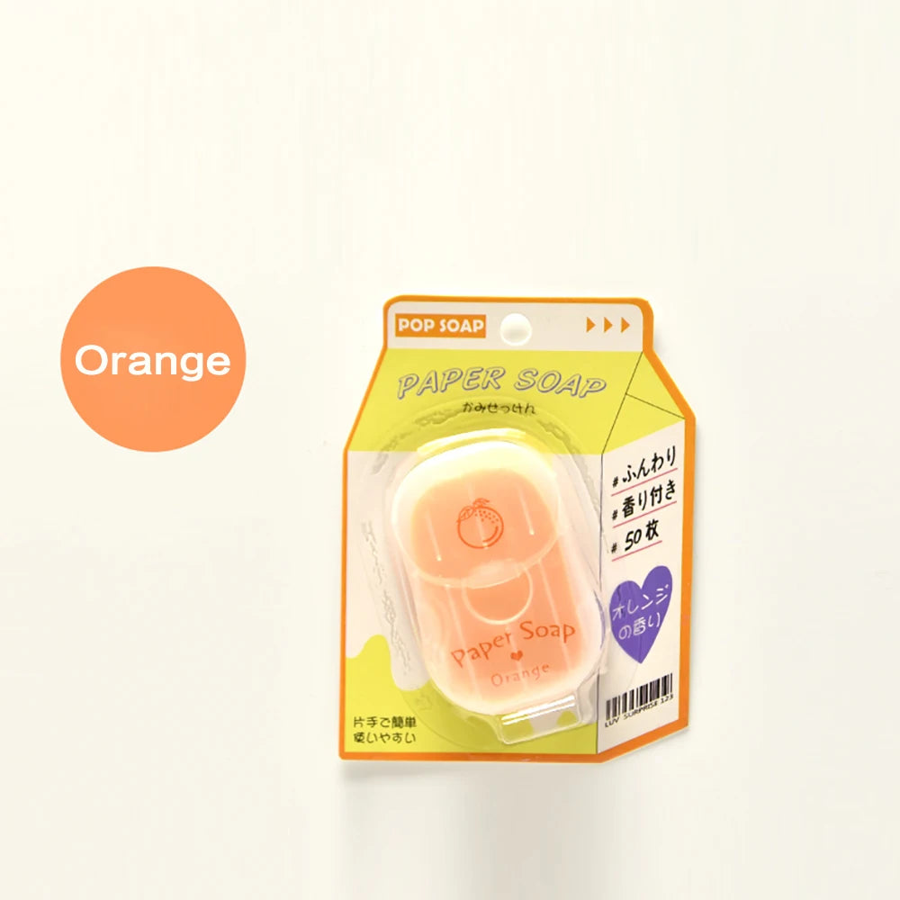 Feuilles De Savon Portables Sans Alcool Pour Voyage Pour Mains Hygiéniques 50 Feuilles - Sirius Flow 