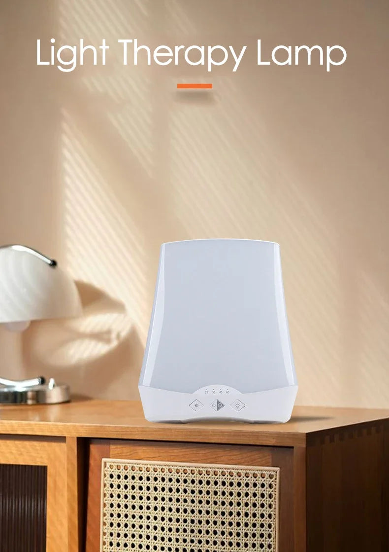 Lampe de photothérapie à LED pour trouble affectif à la lumière du jour bionique, veilleuse de thérapie fatiguée sans liste, gradation en continu, lampe d'instituts, SAD by Sirius Flow