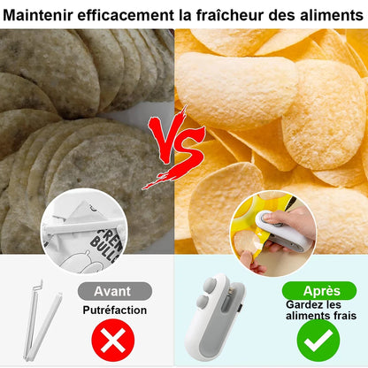 Mini Machine À Sceller Sacs Plastiques Alimentaires Portable Thermique - Sirius Flow 