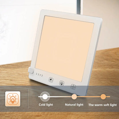 Lumière de photothérapie LED triste lumière du jour bionique trouble efficace lampe USB soulagement sans liste lumières de thérapie fatiguées bouton tactile by Sirius Flow