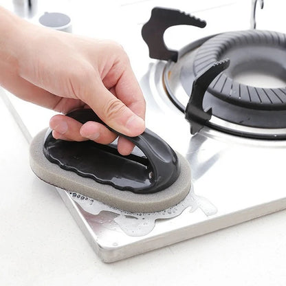 Brosse Éponge Émeri Réutilisable 2 Pièces Pour Pots Cuisine Nettoyage Puissant Efficace Pour Cuisiniers - Sirius Flow 