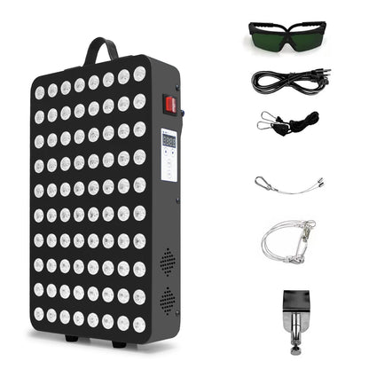 Appareil de thérapie par la lumière proche infrarouge et rouge 660 et 850nm, appareil à usage domestique, lampe de luminothérapie LED haute puissance pour Anti-âge, soulage les muscles by Sirius Flow