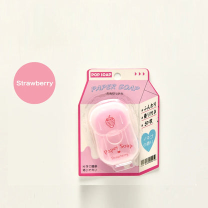 Feuilles De Savon Portables Sans Alcool Pour Voyage Pour Mains Hygiéniques 50 Feuilles - Sirius Flow 