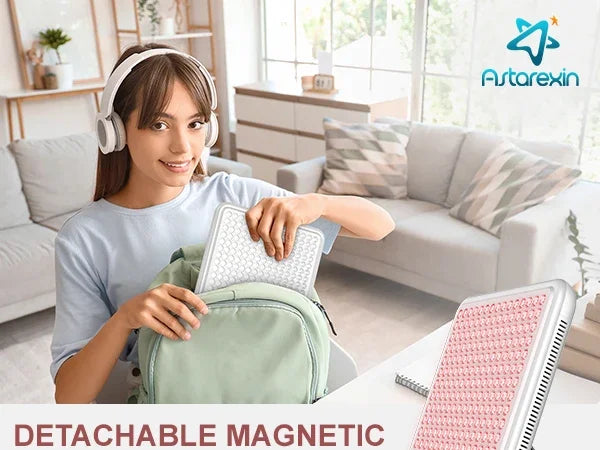 Astarexin – panneau de thérapie à la lumière rouge, dispositif LED Anti-inflammatoire pour le visage, soins de la peau, lampe 660nm850nm pour soulager la douleur Anti-âge by Sirius Flow