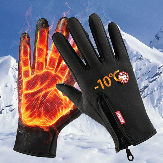 Gants Hiver Unisexe Pour Cyclisme Écran Tactile Coupe Vent Antidérapants Confort et Maniabilité - Sirius Flow 