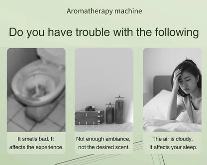 Diffuseur automatique de parfum de voiture d'aromathérapie, avec affichage, humidificateur d'huile essentielle, désodorisation de salle de bains, désodorisant au jasmin by Sirius Flow