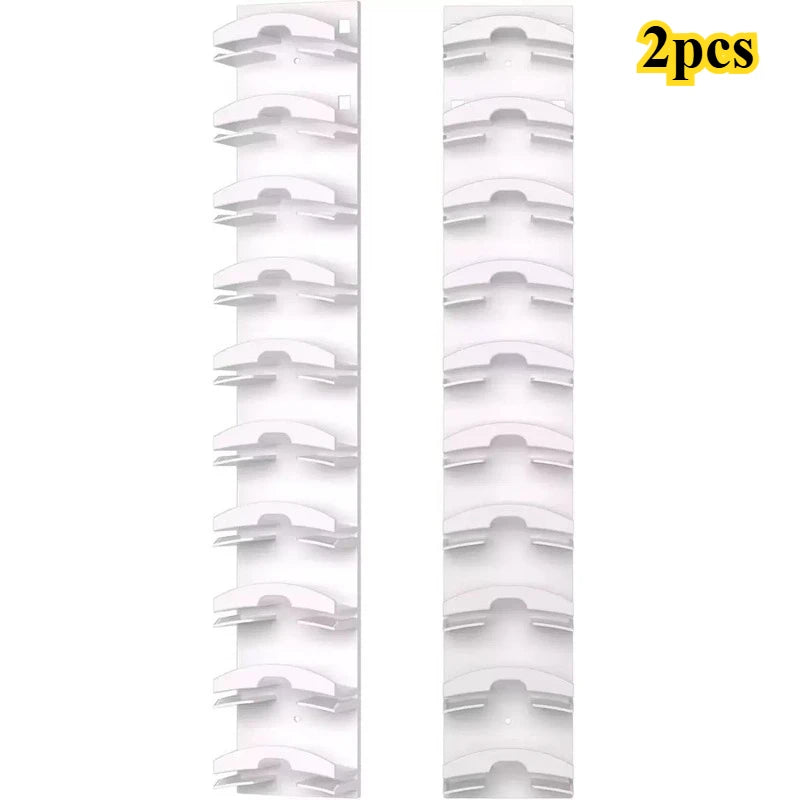 Porte-casquette mural à 10 grilles, porte-chapeau, casquette de Baseball, porte-serviettes, cintre de placard, organisateur de rangement, accessoires gain de place by Sirius Flow