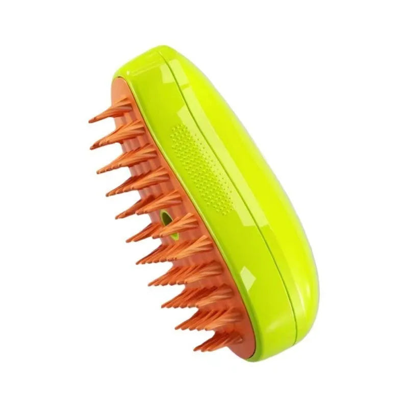 Brosse à vapeur pour animaux de compagnie, brosse vapeur pour chien, pulvérisation électrique 3 en 1, brosses d'épilation pour chiens et chats, Massage, peigne de toilettage pour animaux de compagnie by Sirius Flow