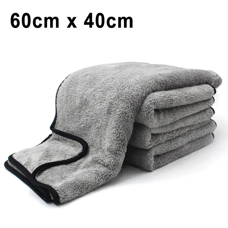 Seametal Serviette Lavage Voiture Microfibre Ultra Absorbante 40x100cm - Sirius Flow 