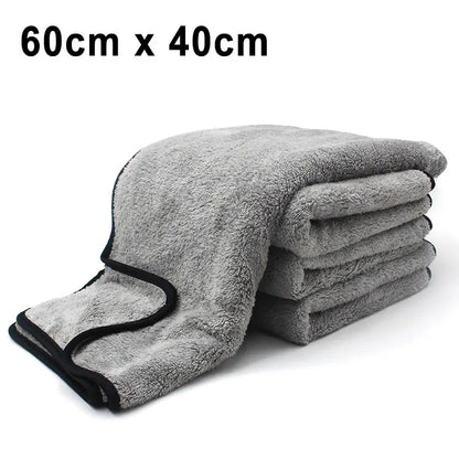 Seametal Serviette Lavage Voiture Microfibre Ultra Absorbante 40x100cm - Sirius Flow 