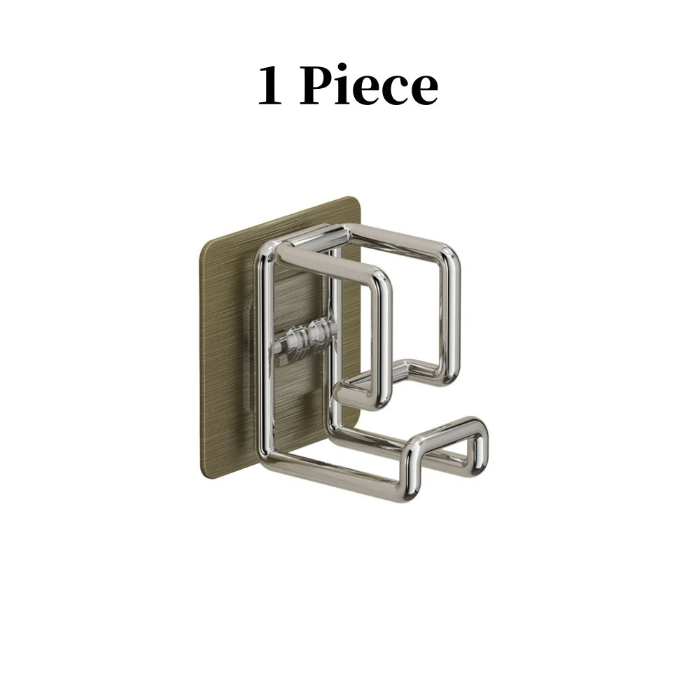 Crochet De Lavabo Acier Inoxydable Sans Poinçon Porte Serviettes Suspendu - Sirius Flow 