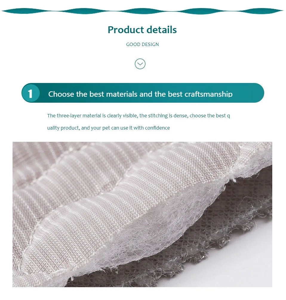 Tapis rafraîchissant pour chien, lit froid d'été pour animaux de compagnie, Extra Large pour petits et grands chiens, accessoires pour animaux de compagnie, couverture Durable pour chat, canapé, coussin de glace pour chat by Sirius Flow