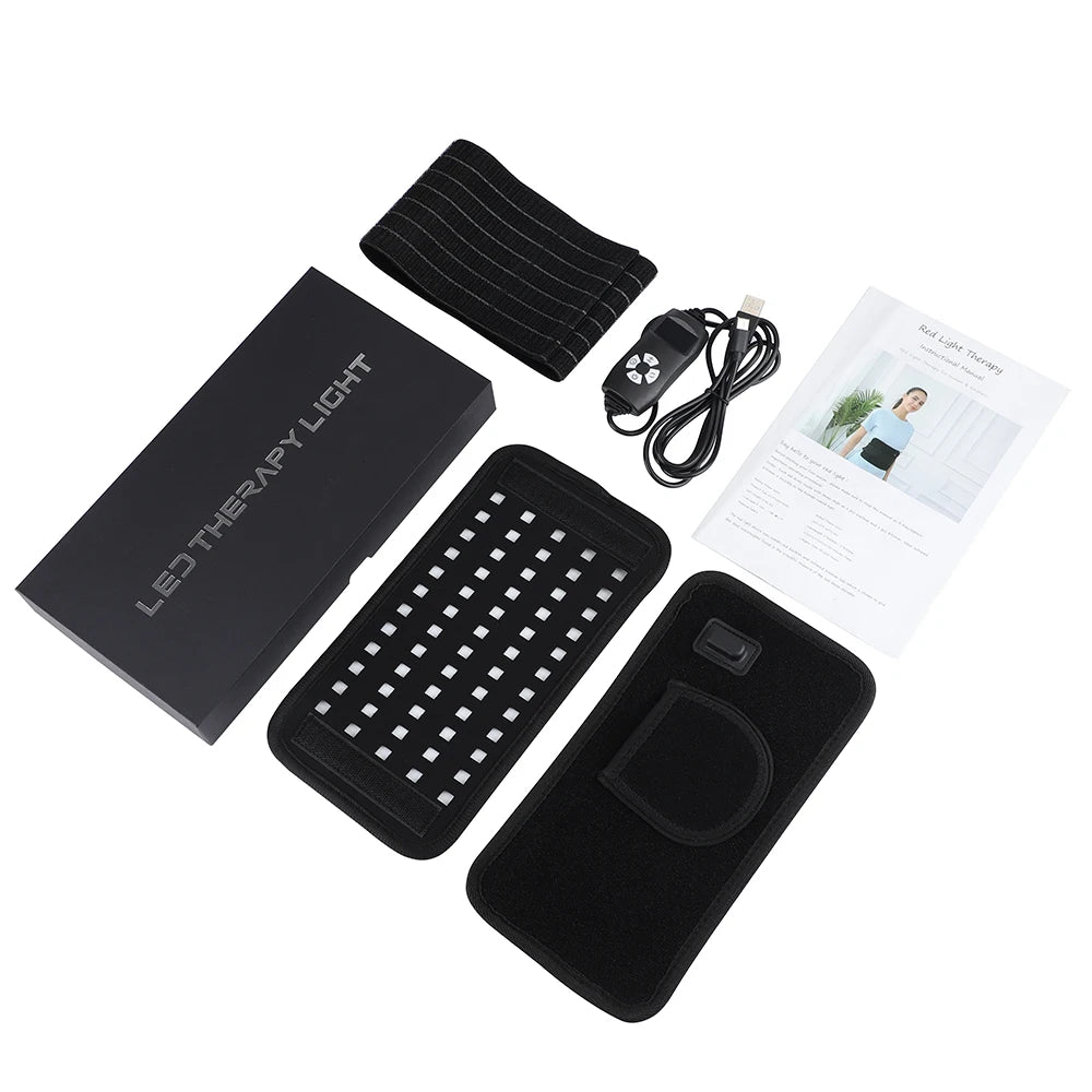 Coussin de thérapie à la lumière infrarouge rouge pour le visage et le corps, le dos, le genou, les mains, les pieds, les instituts de beauté LED, coussin chauffant portable, 660nm, 850nm by Sirius Flow
