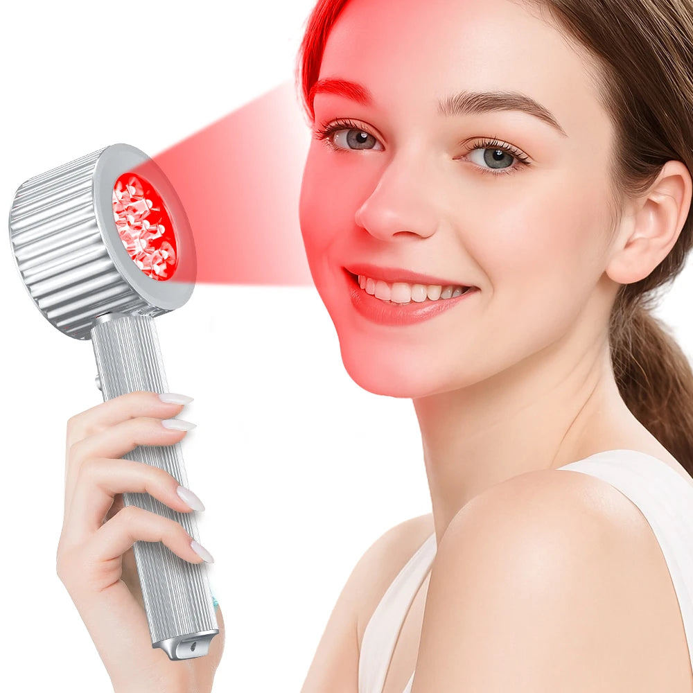 24 pièces led thérapie par la lumière rouge lumière infrarouge électrique lampe Portable stylo 660nm pour le visage et le corps 460nm thérapie par la lumière bleue 4500mAH by Sirius Flow