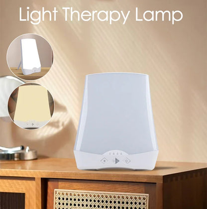 Lampe de photothérapie à LED pour trouble affectif à la lumière du jour bionique, veilleuse de thérapie fatiguée sans liste, gradation en continu, lampe d'instituts, SAD by Sirius Flow