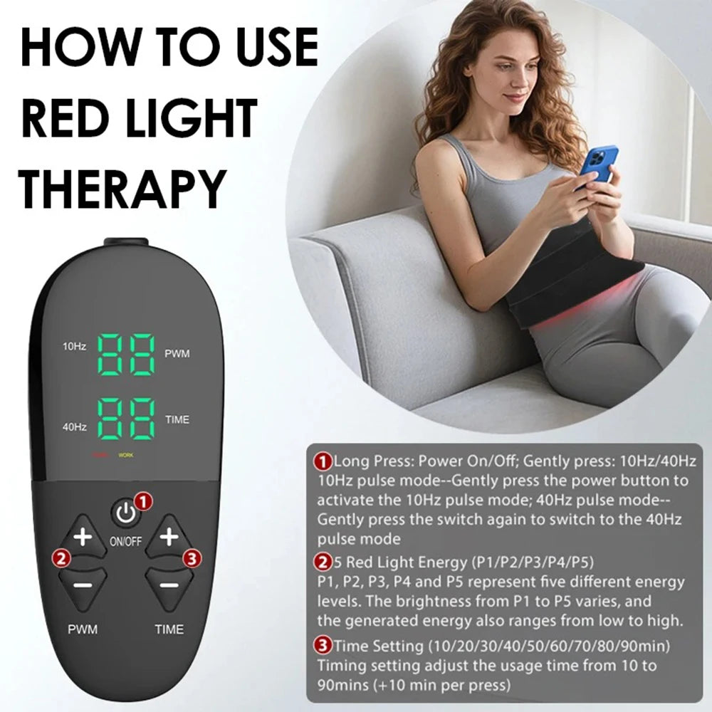 Coussin de thérapie par la lumière infrarouge rouge à 210 led, dispositifs de beauté pour le visage, le corps, le dos, les genoux, les mains et les pieds, coussin chauffant Portable 660nm 850nm by Sirius Flow