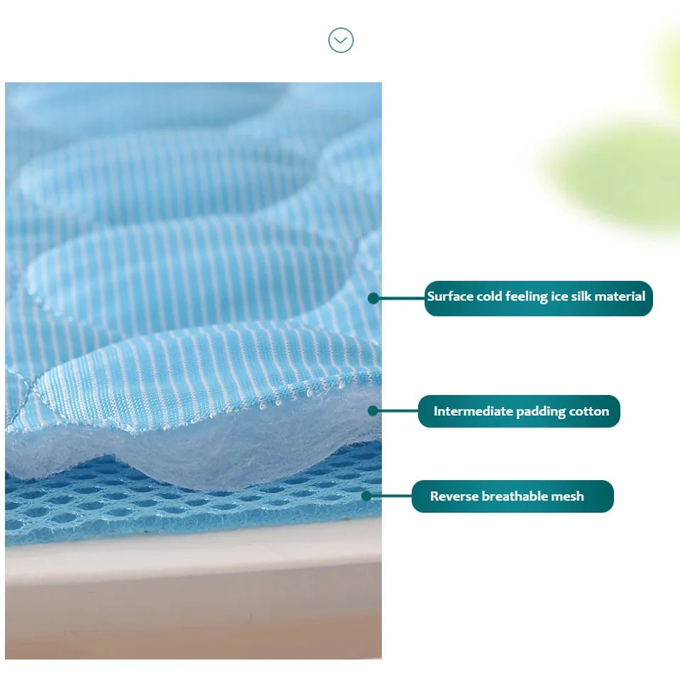 Tapis rafraîchissant pour chien, lit froid d'été pour animaux de compagnie, Extra Large pour petits et grands chiens, accessoires pour animaux de compagnie, couverture Durable pour chat, canapé, coussin de glace pour chat by Sirius Flow