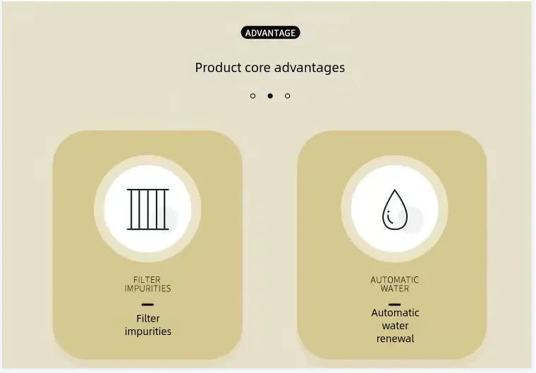 Bol pour chat mangeoire automatique pour chats, chiens, animaux domestiques, distributeurs d'eau, bol pour chat intégré, bassin de nourriture pour chat, chiens, manger, boire by Sirius Flow