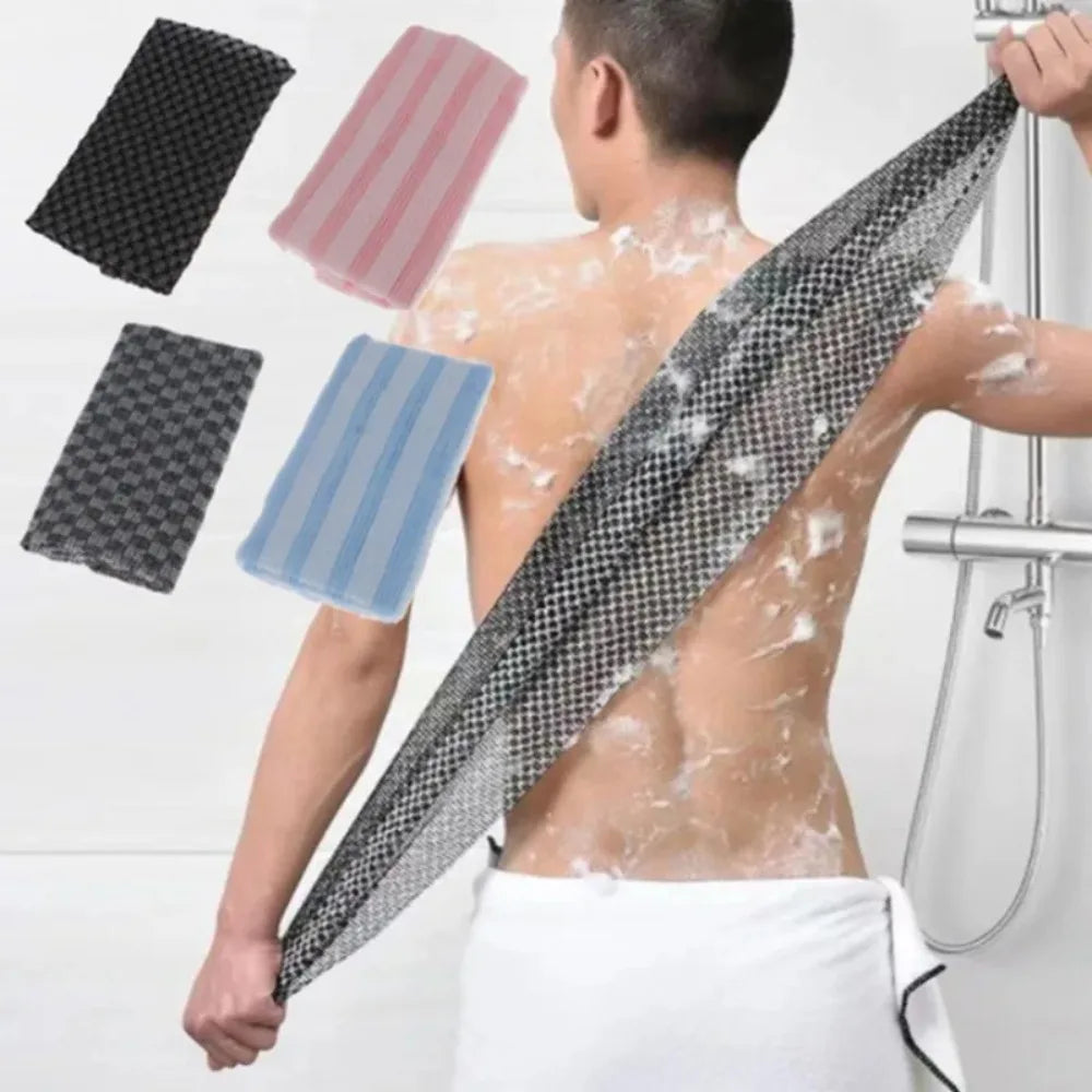 Gant De Toilette Japonais En Nylon Brosse Pour Le Dos Exfoliant Éponge De Douche - Sirius Flow 