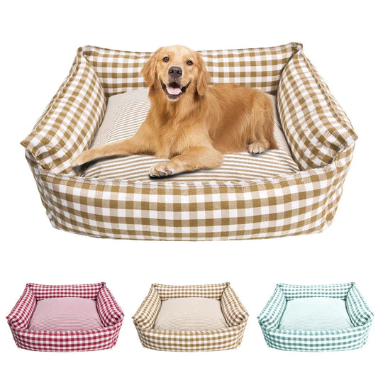 Lit pour chien chats chiot maison chenil pour chiens d'intérieur petit moyen chat canapé pour animaux de compagnie lit de couchage meubles fournitures pour animaux de compagnie accessoires by Sirius Flow