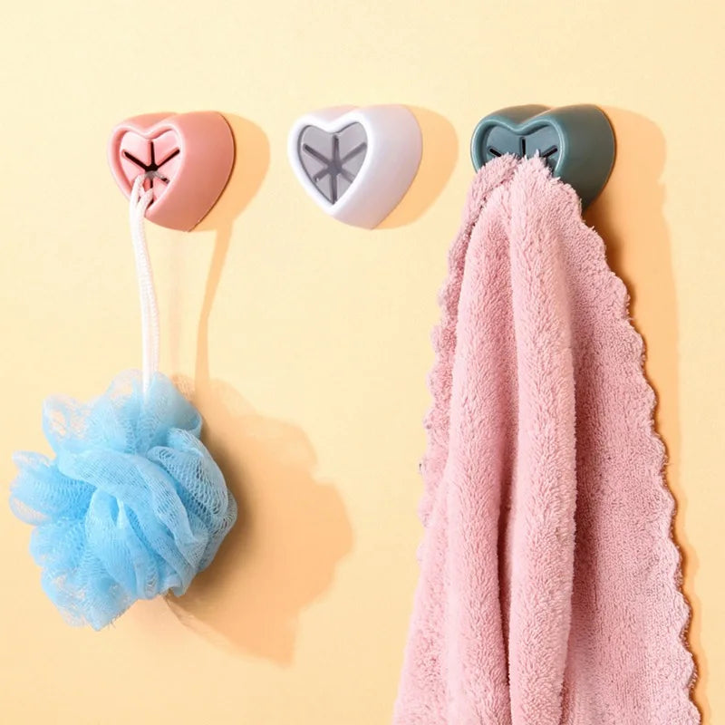 Porte-serviettes auto-adhésif, 4/1 pièces, organisateurs muraux de salle de bains, crochets à serviettes, support de rangement, chiffons de cuisine, Clips pour torchons by Sirius Flow