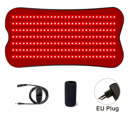 Coussin de thérapie par la lumière infrarouge rouge à 210 led, dispositifs de beauté pour le visage, le corps, le dos, les genoux, les mains et les pieds, coussin chauffant Portable 660nm 850nm by Sirius Flow