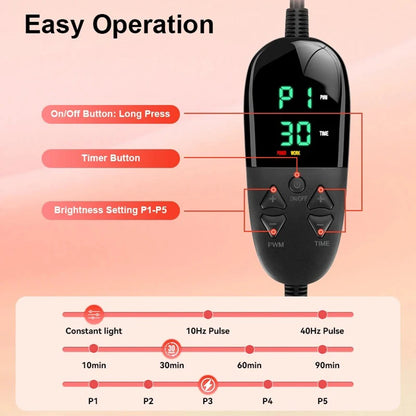 Coussin de thérapie par la lumière infrarouge rouge à 210 led, dispositifs de beauté pour le visage, le corps, le dos, les genoux, les mains et les pieds, coussin chauffant Portable 660nm 850nm by Sirius Flow