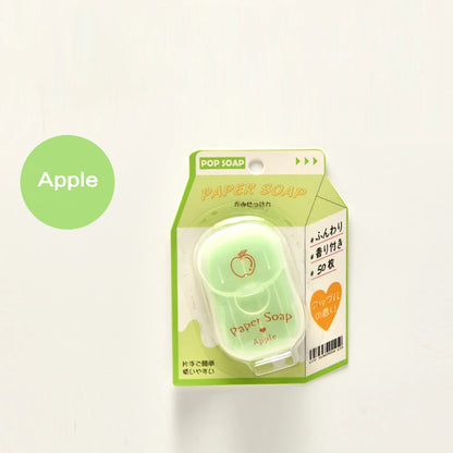 Feuilles De Savon Portables Sans Alcool Pour Voyage Pour Mains Hygiéniques 50 Feuilles - Sirius Flow 