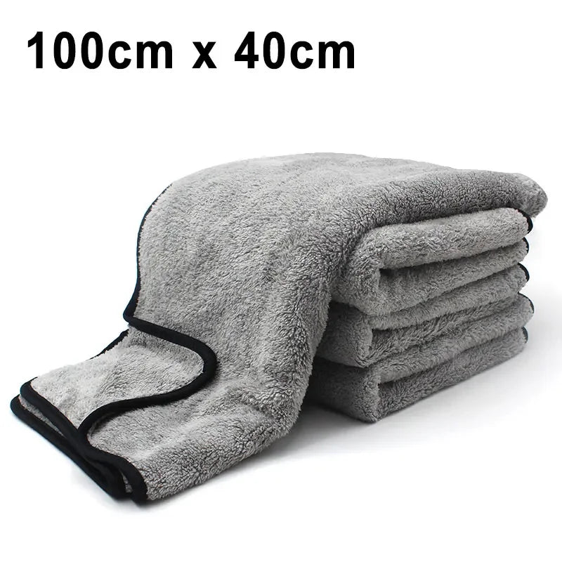 Seametal Serviette Lavage Voiture Microfibre Ultra Absorbante 40x100cm - Sirius Flow 